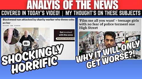 "Antisocial behaviour will get worse before it's get's better" Analysis Of News.