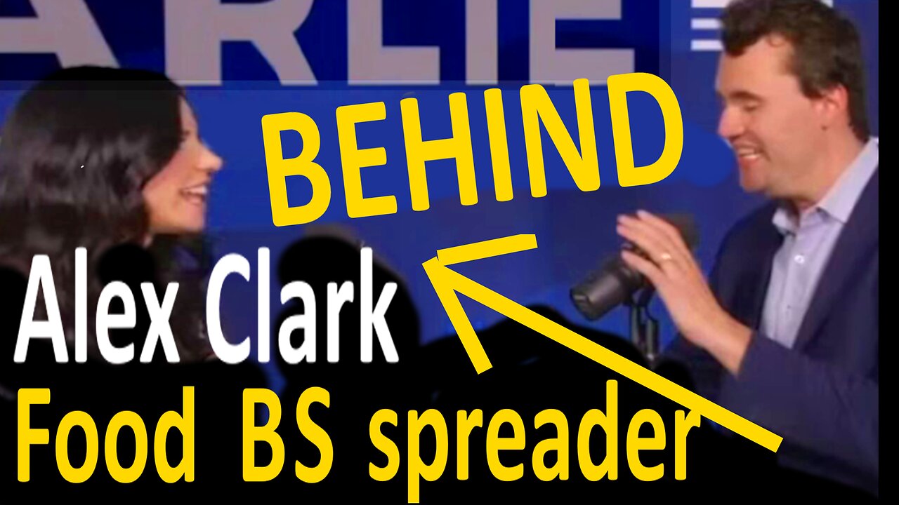 Killing MAGA with MAHA. Meat Charlie Kirk's Food Conspirator Alex Clark