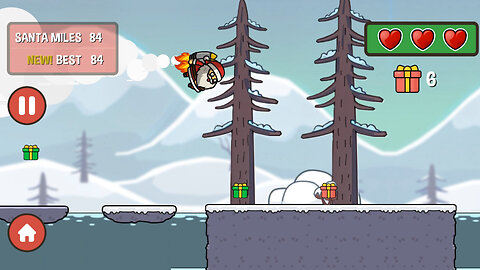 SANTA ON THE RUN - Android Gameplay [10+ Mins, 1080p30fps]