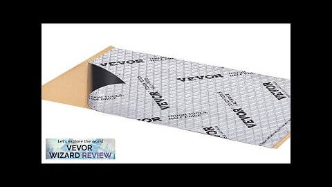 VEVOR Car Sound Deadening Mat 80 mil 36 sqft Car Sound Dampening Review