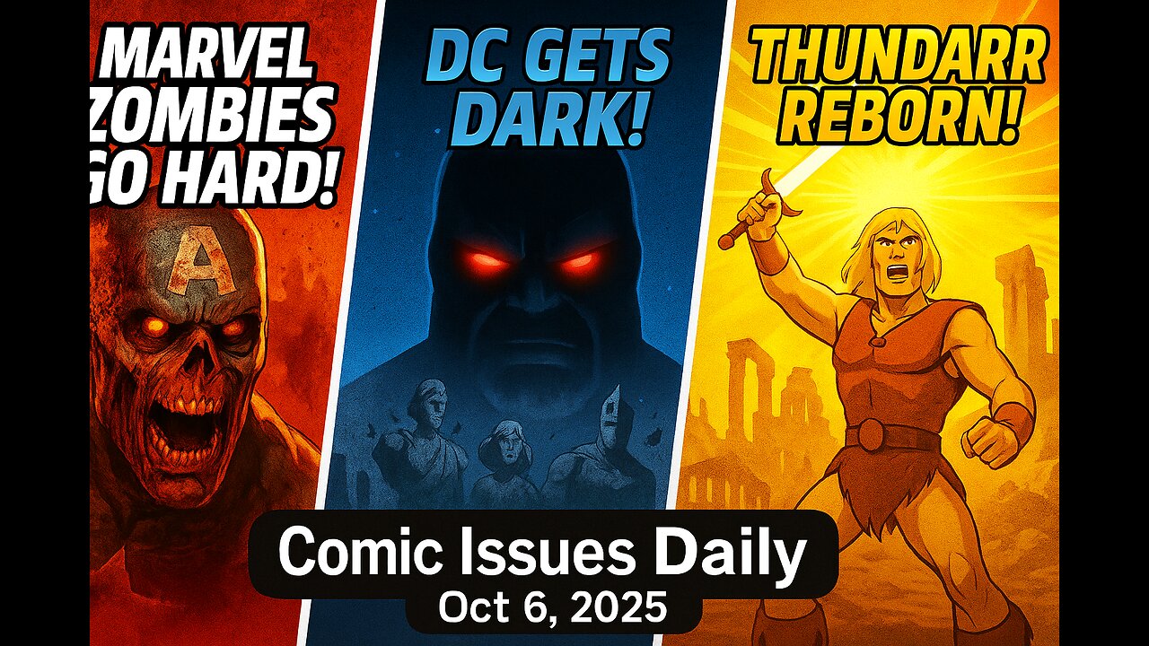 Marvel Zombies Goes Hard, DC Gets Dark, Thundarr Reborn | CID 10/6/25