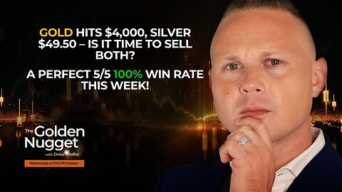 Is The Top In For Gold & Silver? Here Are The Trades At $4,000 On Gold & $49 On Silver!