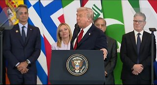 Trump in Egypt: WE HAVE PEACE IN THE MIDDLE EAST