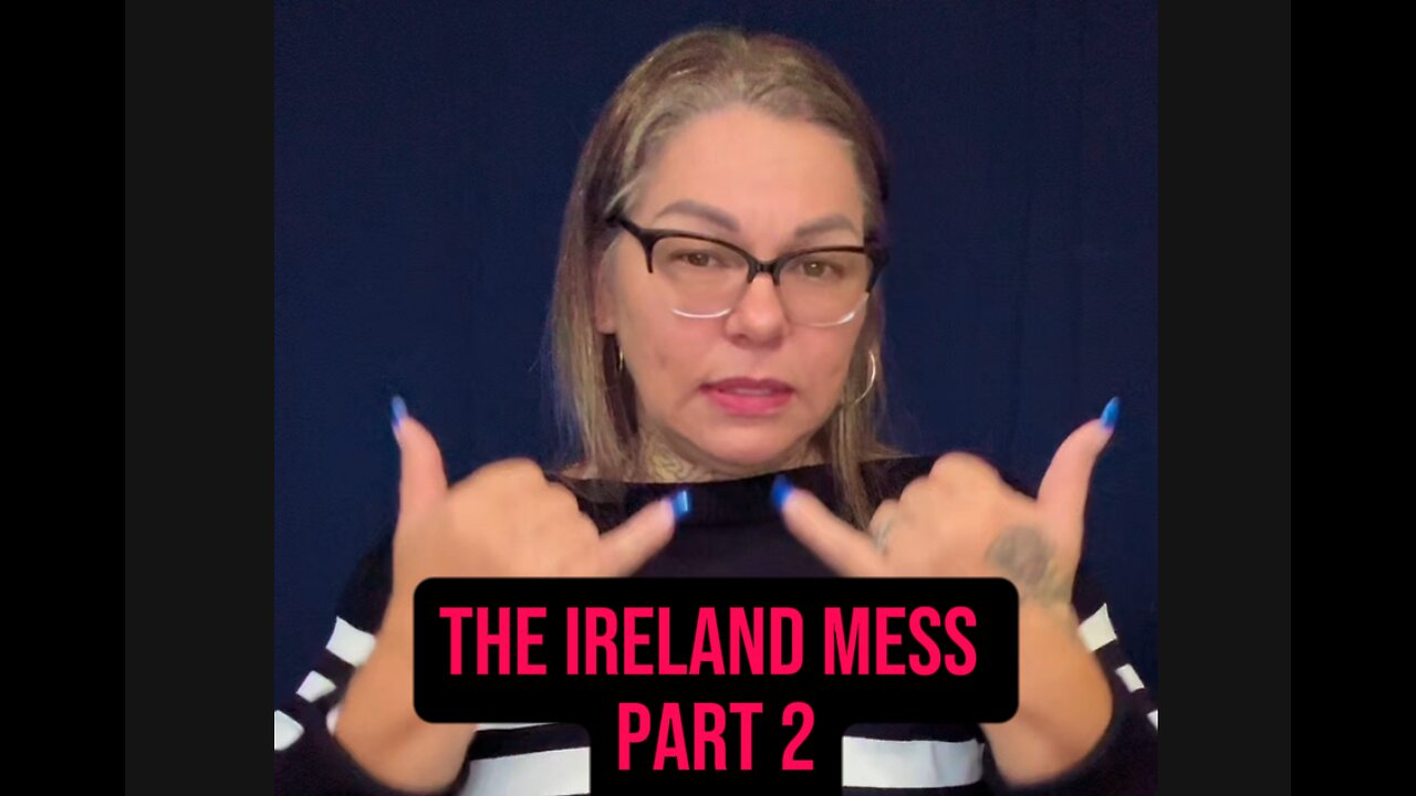 🚨 The Ireland’s Mess Part 2 #ASL #deaf #signlanguage