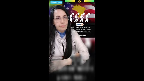 Brasil na LISTA de observacao de tráfico de pessoas