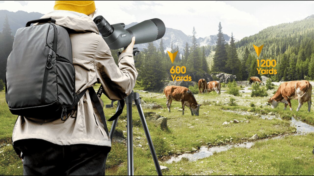 Spotting Scope for Target Shooting with Upgraded Tripod