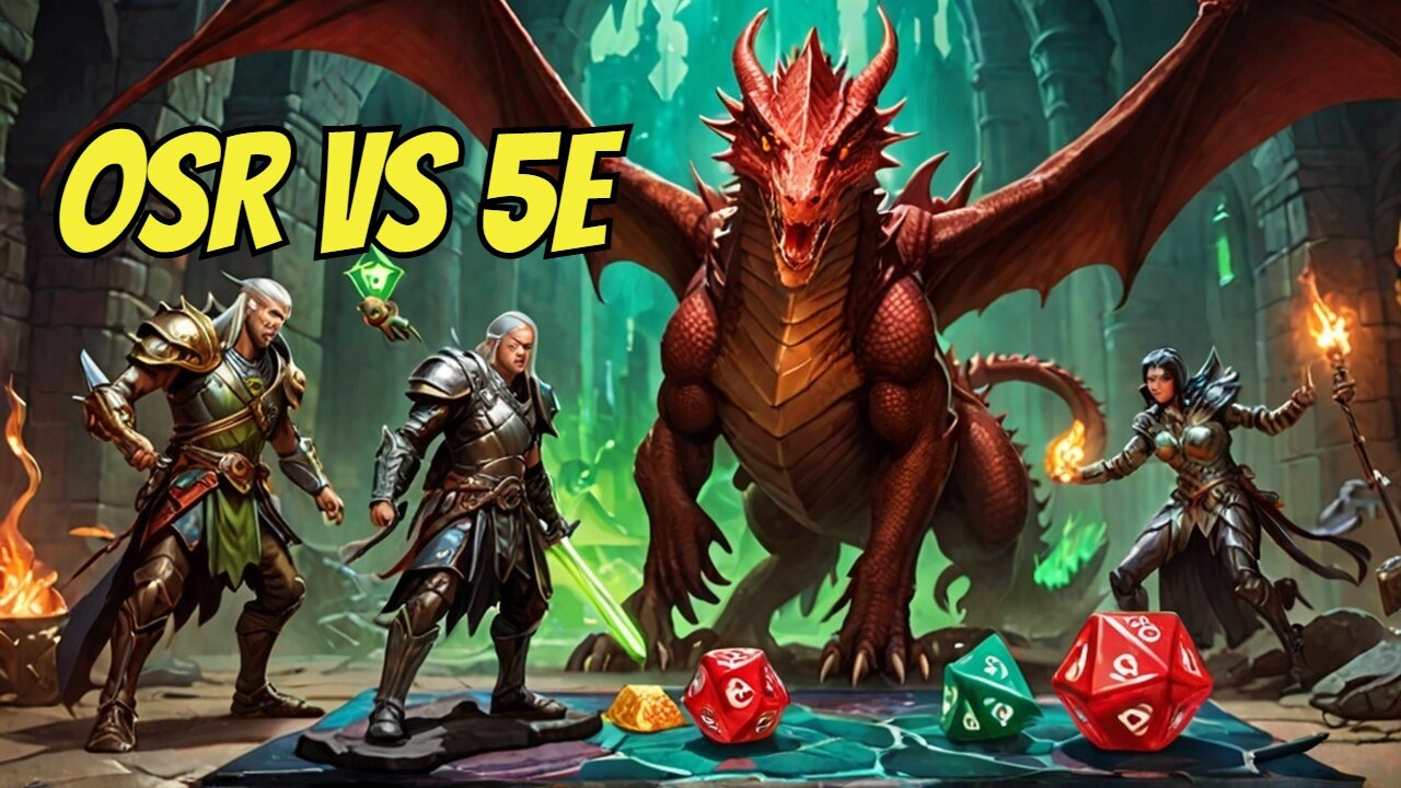 Which Dungeons and Dragons Version Reigns SUPREME OSR or 5E?