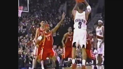 Damon Stoudamire 23 Points 7 Ast Vs. Rockets, 2003-04.