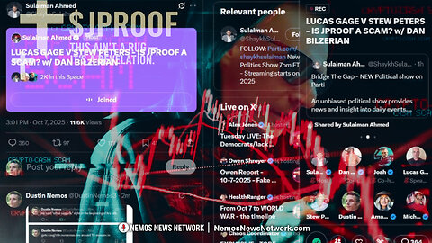 The Public Opinion Trial of Stew Peters over Jproof Scam FULL
