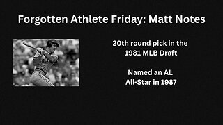 Forgotten Athlete Friday #197: Matt Nokes