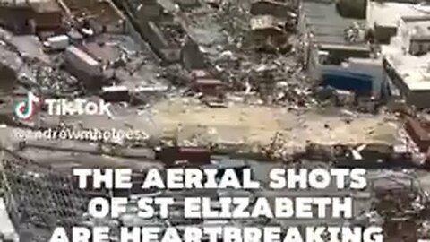 Jamaica Wiped Out 10-30-25 - Aerial Shots