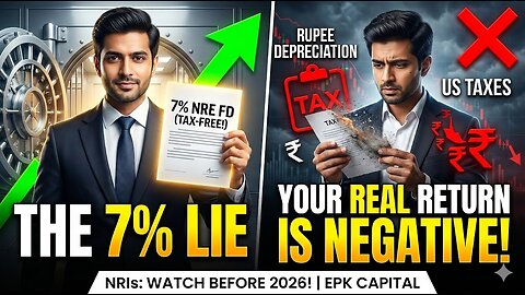 NRI FD Reality Check: 7% Return is a LIE! | EPK Capital