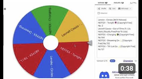 The wheels picks NEFFEX Dreaming On