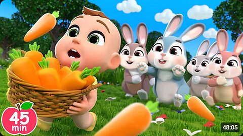 Baby Lala Wakes Up Sleeping Bunnies + MORE Lalafun Nursery Rhymes & Kids Songs