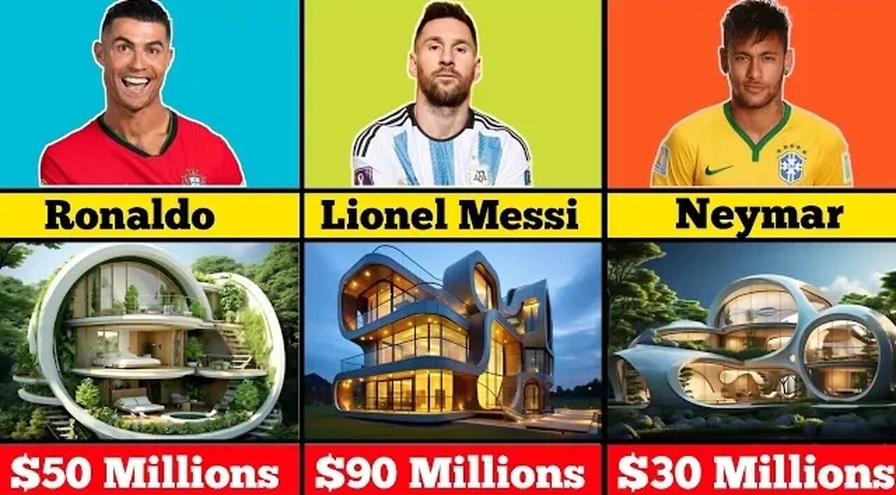 Most Expensive and Luxury House Of Famous Football Players.