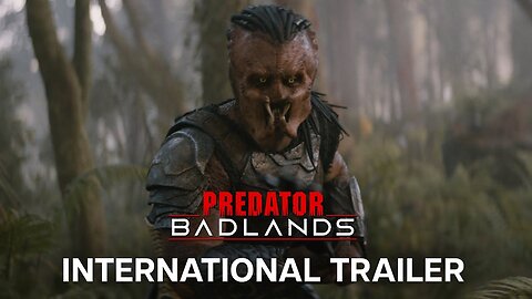Predator: Badlands - Official International Trailer (2025) Elle Fanning