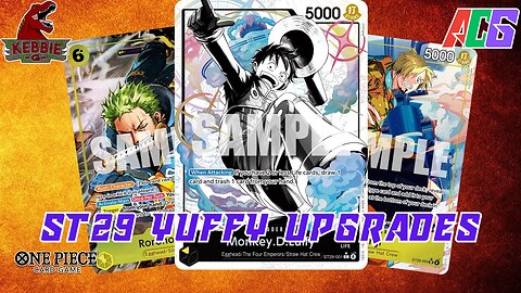 Starter Deck 29 Yellow Luffy | One Piece TCG | $20 Upgrades