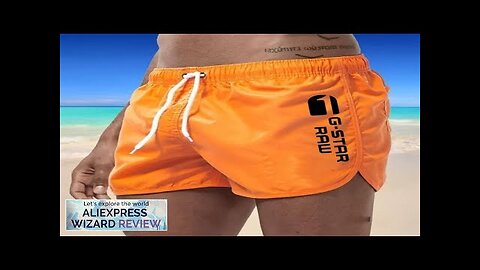 Men's Shorts Swimwear Man Swimsuit Swimming Trunks Sexy Beach Shorts Surf Board Review