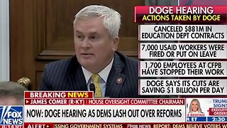 Rep. James Comer: DOGE Subcommittee Is Exposing Government Waste, Identifying Solutions