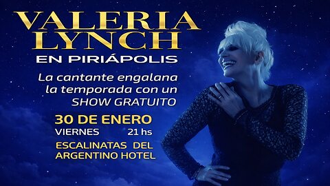 Valeria Lynch en vivo en Piriápolis - Maldonado 30/01/2026