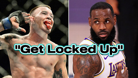 Colby Covington called out Lebron during his press release | LetCultureSpeak