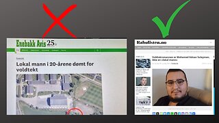 NEI! Det var ikke en "lokal mann" Det var en syrer.