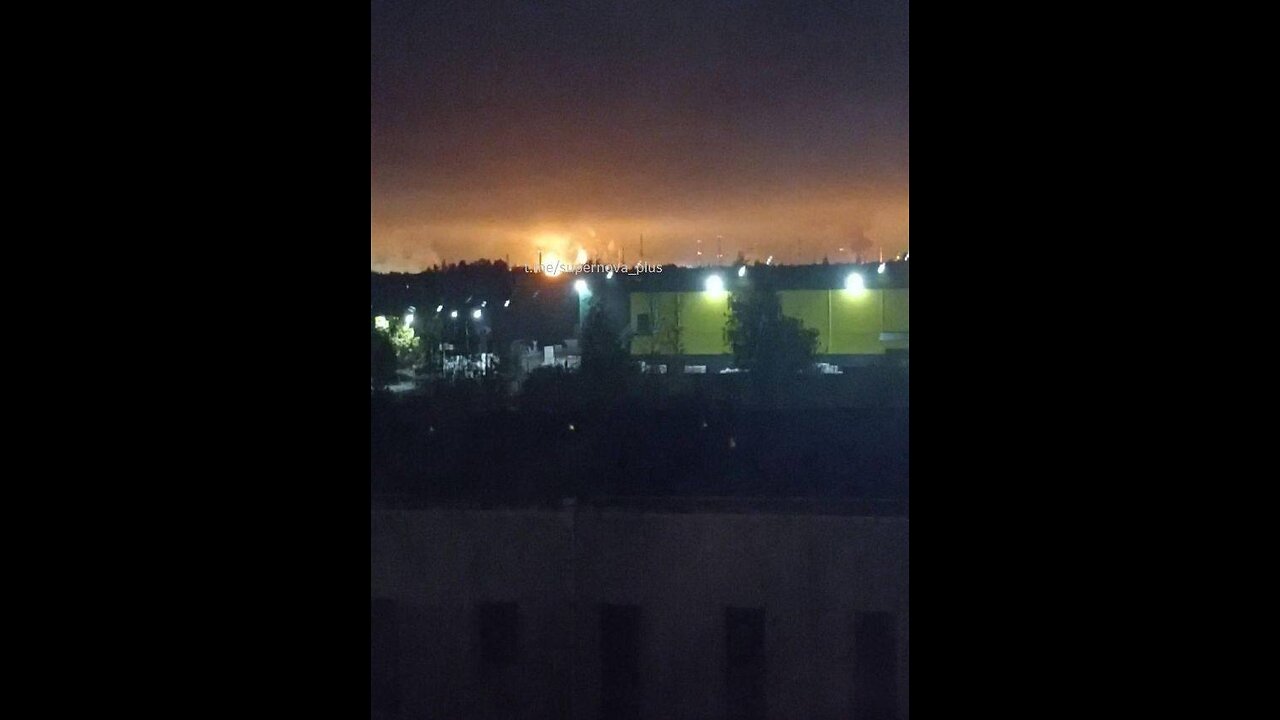 In Kirishi, Leningrad region, Kirishinefteorgsintez was attacked again.