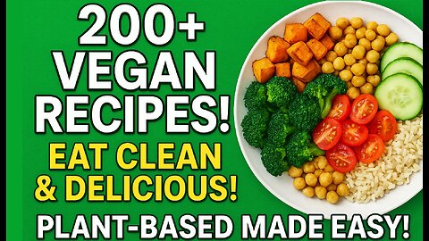 200+ Delicious Plant-Based Recipes in One Book! 🌱 | The Ultimate Vegan Cookbook Review