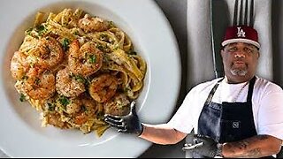 The Best Shrimp and Crab Alfredo Recipe | Easy Creamy Seafood Pasta at Home