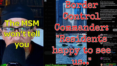 Border Patrol in Chicago? Commander Claims Residents “Happy to See Us” 🇺🇸