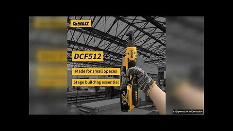 DEWALT DCF512 Ratchet Right Angle Wrench Variable Speed Brushless Power Wrench LED Review