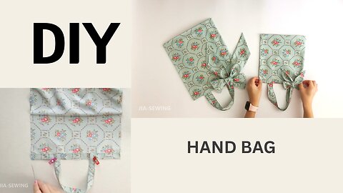 Simple Hand Bag🛍✨ | DIY | Quick Easy Sewing