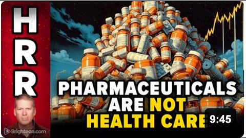 Pharmaceuticals are NOT health care, and making them cheaper won't make America HEALTHY again 