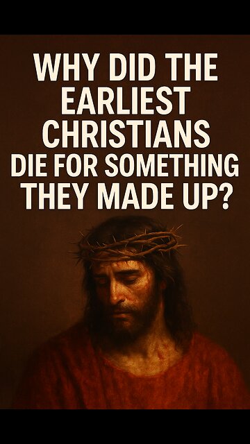 Why Did the Earliest Christians Die for Something They Made Up?