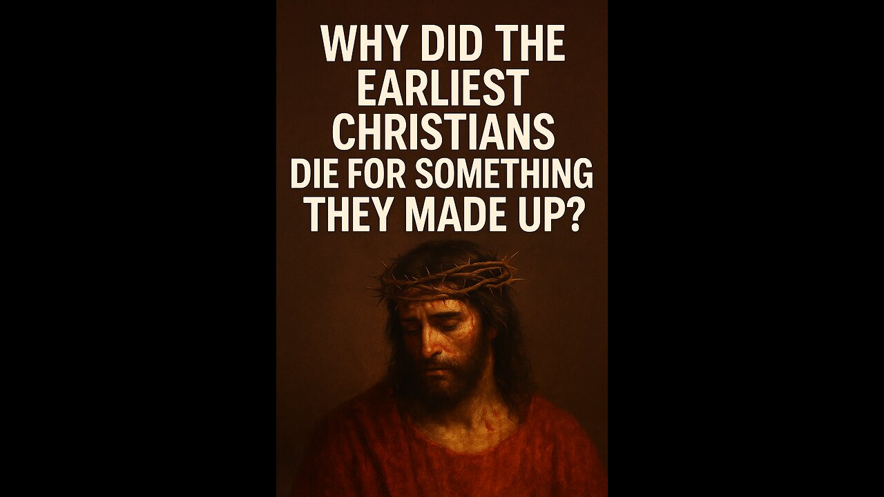 Why Did the Earliest Christians Die for Something They Made Up?