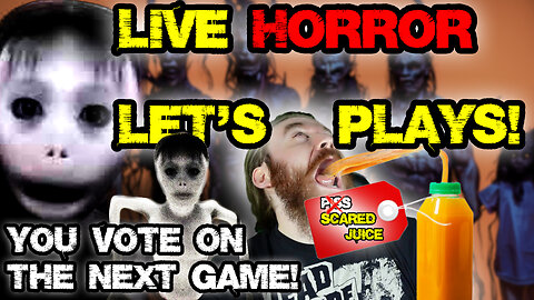 SCARY INDIE HORROR games LIVE! YOU VOTE on the next game! | FAMILY TIME! | INDIE HORROR NIGHT