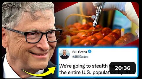 Bill Gates Caught Pumping Deadly Bird Flu Jabs Into America's Food Supply - Media Blackout