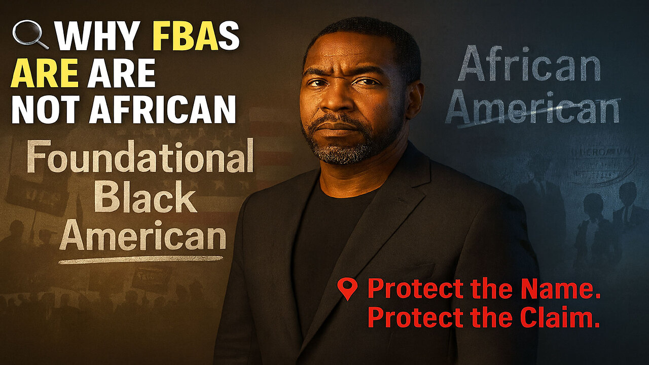Why FBA's Are NOT African American!?