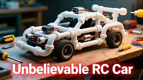 You Won’t Believe This RC Car Is Made of PVC