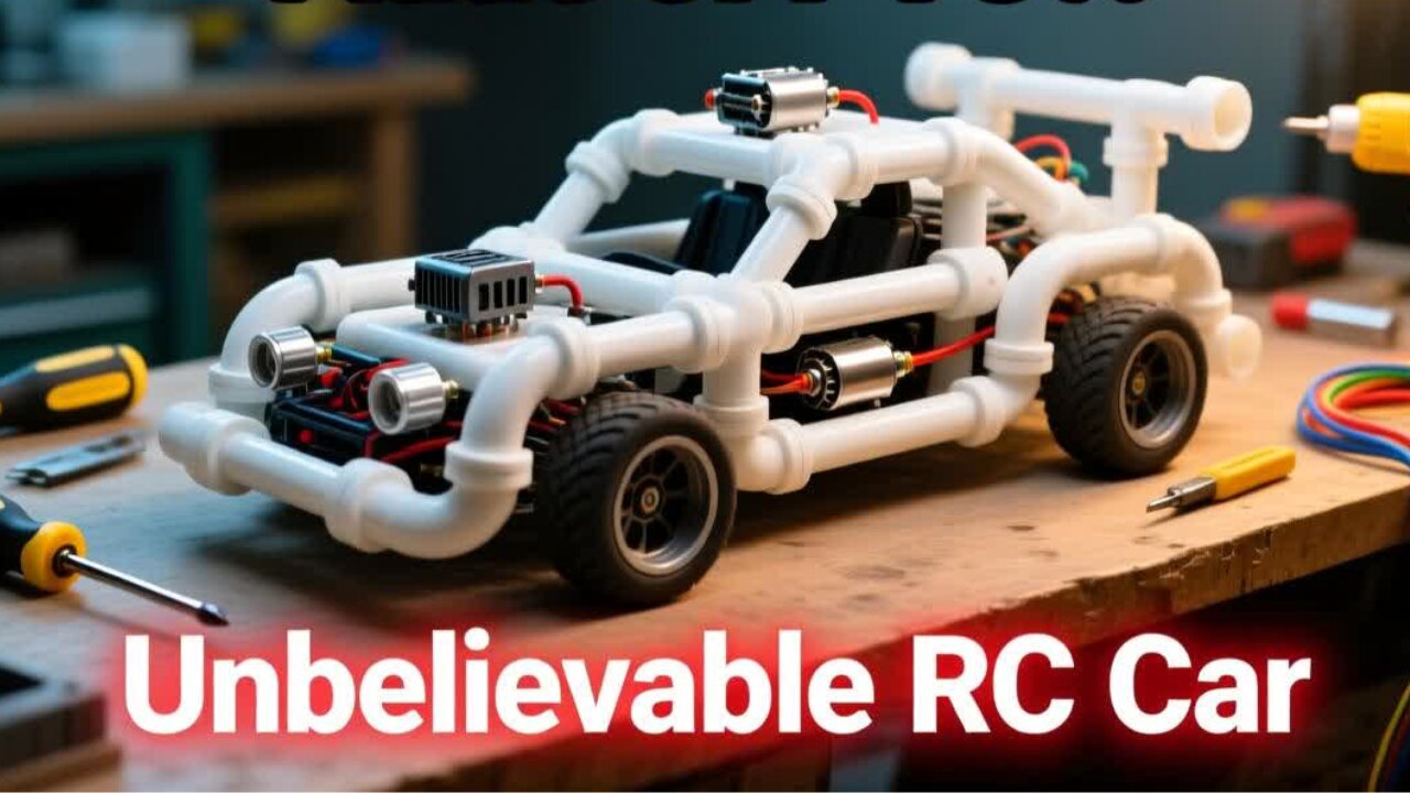 You Won’t Believe This RC Car Is Made of PVC