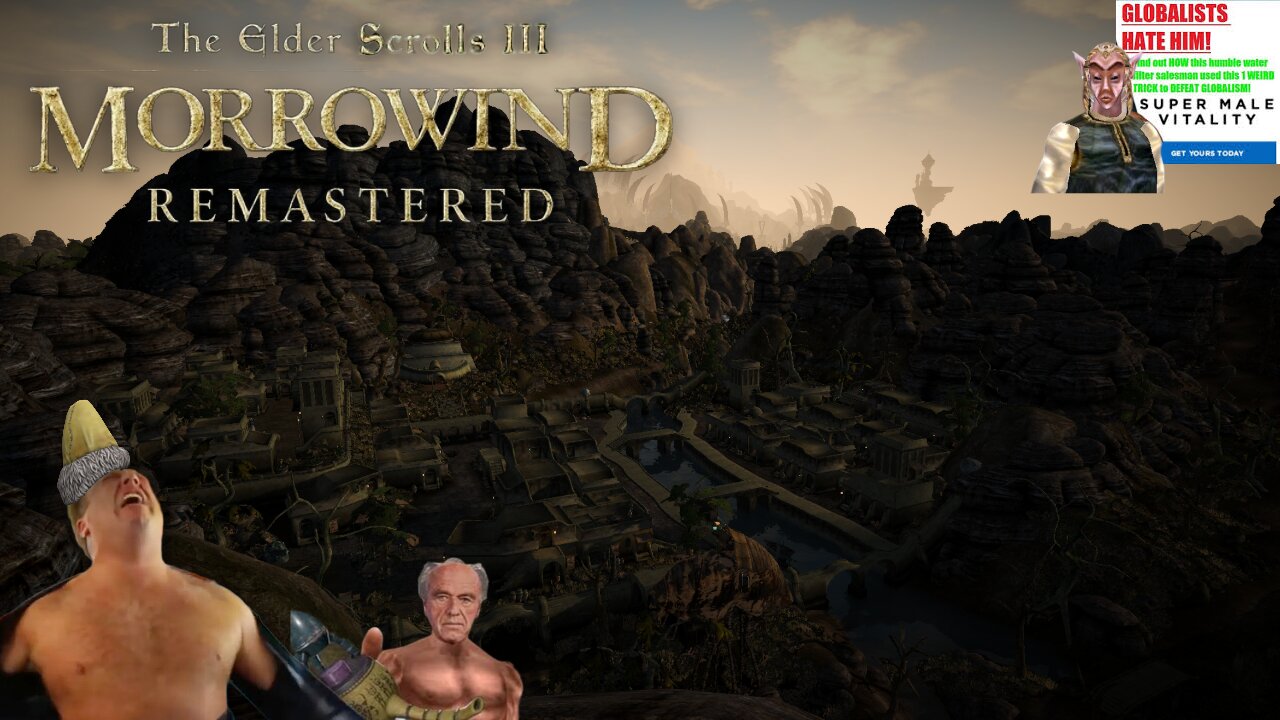 MORROWIND REMASTERED in 2025 - Mages, Balmora & Vivec