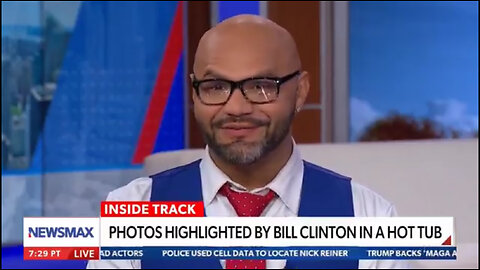 Democrats have a huge Bill Clinton problem! He's out here looking like Hugh Heffner": Rich Valdés