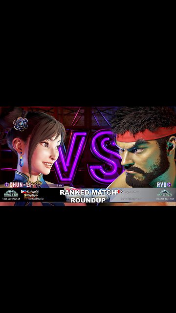 Kuya Kalbo SF6 Ranked Roundup. Chun Li Master Rank [Hori Fight Stick]