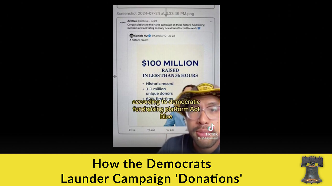 How the Democrats Launder Campaign 'Donations'