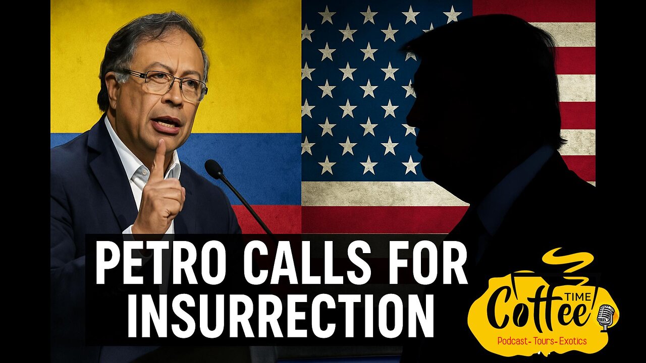 Petro calls for an Insurrection -Coffee Time LIVE 28 Sept 2025