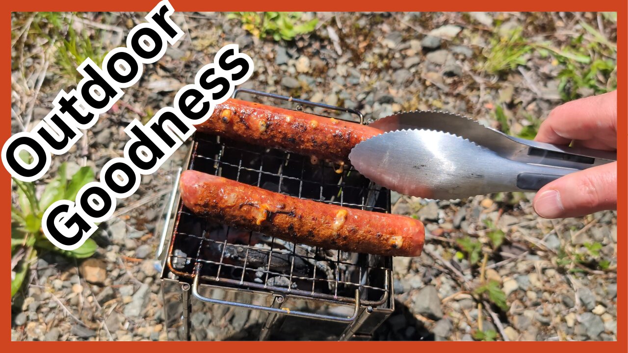 GRILLING Farmer Sausages over FLAME