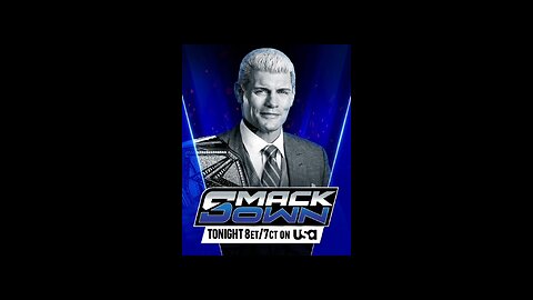 ITS FRIDAY AND YOU KNOW WHAT THAT MEANS #SmackDown