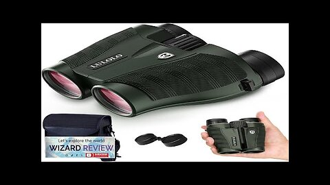 12x30 Compact HD Binoculars for Adults High Powered Large View Binoculars Review