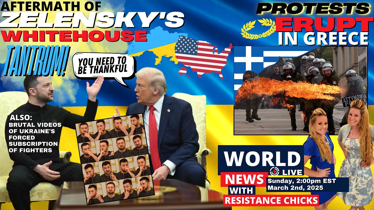 Aftermath of Zelensky's White House Tantrum | Protests In Greece & Romania | World News 3/2/25