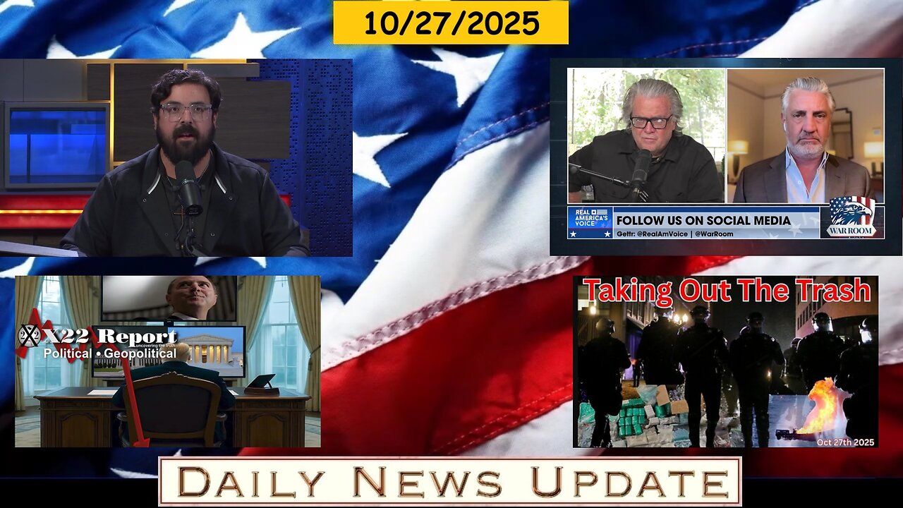 EP1728 | ACLJ: Free Speech, Bannons: Del Bigtree, X22 Report: Insurrection Act, Wendy Bell: Trash